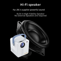Q96 E300 projecteur intelligent Android 9.0 WIFI 4K vidéo projecteur 120ANSI Lumens BT HIFI miroir écran projecteur