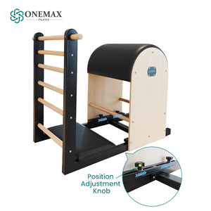 ONEMAX Barrel <span class=keywords><strong>per</strong></span> Pilates Stabile e Sicuro con Gradini Lisci <span class=keywords><strong>per</strong></span> <span class=keywords><strong>Esercizi</strong></span> di Stretching e Rafforzamento - Product Image 4