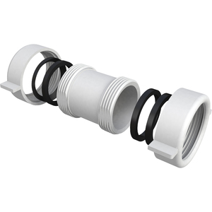 Connecteur PP femelle à femelle 1 \ "1/4 32x32mm 50pcs outil de tournage - Product Image 2