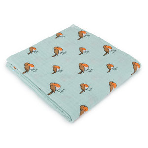 100% de algodón de <span class=keywords><strong>2</strong></span> capas de gasa estampada de tela de la muselina mantas para bebé regalos - Product Image 4