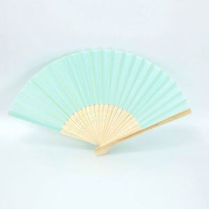 พัดไม้ไผ่พับได้แบบพกพา สลักสีและโลโก้ได้ตามต้องการ - ของขวัญทางธุรกิจ - Product Image 4