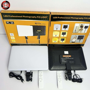 Luz LED de Relleno para Estudio Fotográfico y Video, Panel Cuadrado Inteligente con Control Remoto, Tres Colores, Regulable, 110v 220v, PL-26 - Product Image 5