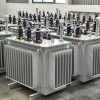 Transformateur de puissance triphasé immergé dans l'huile fiable pour applications industrielles intensives 50/60Hz