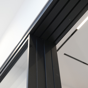 Puerta Corredera de Aleación de Aluminio HAIDI <span class=keywords><strong>para</strong></span> Uso Doméstico y Comercial con Vidrio Insonorizado - Product Image 4