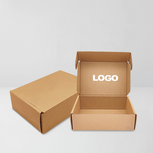 Custom Logo Logistics Shipping Cosmetic <b>Box</b> Corrugated Paper <b>Box</b> Double-sided Printing Film Covering Rigid Airplane Mailing <b>Box</b> - Product Image 5