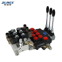 Bloc de commande électro-hydraulique à 3, 4, 5 ou 6 canaux, joystick électro-hydraulique, vanne de commande hydraulique, télécommande