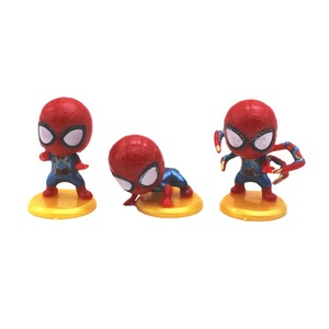 Figurines <span class=keywords><strong>de</strong></span> héros en PVC solide version Q, lot <span class=keywords><strong>de</strong></span> 8 pièces, décoration <span class=keywords><strong>de</strong></span> gâteau, mini-ornement <span class=keywords><strong>de</strong></span> paysage, jouet - Product Image 4