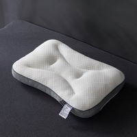 Oreiller de protection cervicale tricoté, oreiller de luxe pour hôtel 5 étoiles, idéal pour dortoir et usage domestique