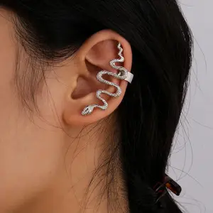 2020创意时尚饰品耳环单边耳挂蛇耳夹无耳洞单独设计耳环