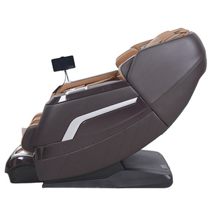 Massage Chair Full Body SL Rail 3D Robotic Arm Electric Massage Home Use Brown Black DJ001 - Product Image 1