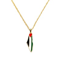 Collier Pendentif en Métal Émaillé de Haute Qualité, Personnalisable, Cadeau Commémoratif avec Drapeau et Carte, Vente en Gros pour Cadeaux de Bienvenue