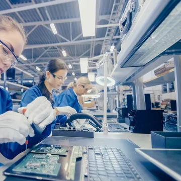 Semi-Automatic Computer Assembly Line for PC/Laptop/Server Production