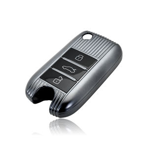 ที่หุ้มกุญแจรถยนต์แบบกำหนดเอง TPU Matte Gunmetal ที่หุ้มกุญแจรถยนต์เหมาะสำหรับ Roewe <span class=keywords><strong>MG</strong></span> <span class=keywords><strong>ZS</strong></span> MG4 MG5 MG6 - Product Image 3