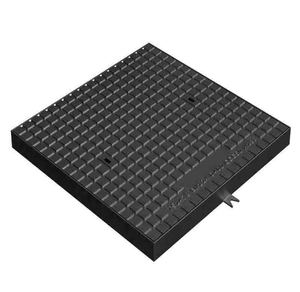 맞춤형 핫 세일 <span class=keywords><strong>GGG50</strong></span> 방수 고무 밀봉 도난 방지 중장비 통신 EN124 D400 연성 철 800mm 맨홀 커버 - Product Image 3