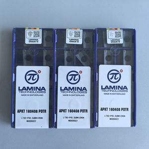 Outils de coupe CNC revêtus de PVD LT30 originaux APKT160408, inserts carrés en laminas, outils de tournage personnalisables, support OEM - Product Image 6