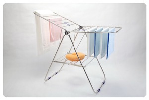 <span class=keywords><strong>MR</strong></span>-5015C Thép Không Gỉ K Hình Dạng Bền Đa Chức Năng Có Thể Gập Lại Tắm Cánh Khăn Quần Áo Khô Giá - Product Image 2