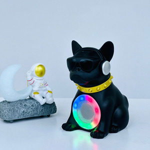 Haut-parleur <span class=keywords><strong>Pit</strong></span> <span class=keywords><strong>Bull</strong></span> Dog à <span class=keywords><strong>prix</strong></span> d'usine avec lumières LED, prise en charge USB et Micro SD pour téléphones portables et appareils, noir - Product Image 2