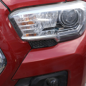 LUMA 2PCS Multi Color ABS Headlight Lower <b>Mesh</b> <b>Grille</b> Cover Trim <b>for</b> 2016-2023 Pickup Truck Front Exterior - Product Image 3
