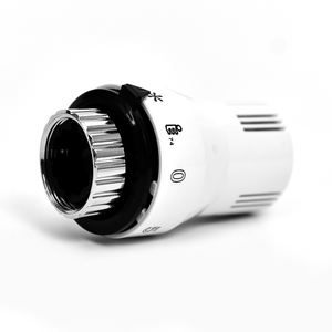 Robinet thermostatique <span class=keywords><strong>de</strong></span> <span class=keywords><strong>radiateur</strong></span> TRV blanc, tête <span class=keywords><strong>de</strong></span> robinet thermostatique - Product Image 2