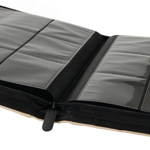 Raccoglitore per Carte Collezionabili Henwei in PU con Cerniera, Copertina in <span class=keywords><strong>Pelle</strong></span> di Lusso, Confezione Personalizzata, <span class=keywords><strong>Album</strong></span> Fotografico - Product Image 4