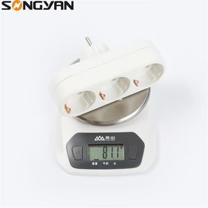 อะแดปเตอร์<span class=keywords><strong>แปลง</strong></span><span class=keywords><strong>ปลั๊กไฟ</strong></span>แบบยุโรป 1 ต่อ 3 แบบกำหนดเองจากโรงงาน ปลั๊กแปลงไฟแบบกลมยุโรป - Product Image 6