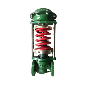 Regulador de presión OEM Nuzhuo tipo WCB con brida, válvula de control de presión autorregulable, eléctrica auto-operada para agua