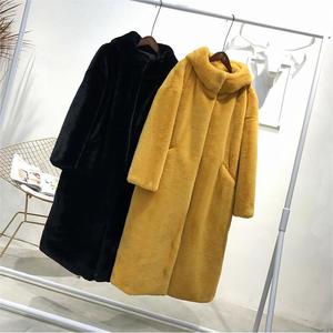 LAYENNE Alta Qualidade Mulheres Shearing Casaco De Pele De Inverno Oversize Outwear Inverno Casaco De Lã Fux <span class=keywords><strong>Fur</strong></span> Teddy Coat - Product Image 4