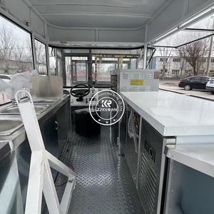 Electric Drivable Food Truck Coffee <strong>Ice</strong> Cream Boba Tea Van Coffee Truck Burger Van Pizza Taco Electric Mobile Food Truck - Product Image 6