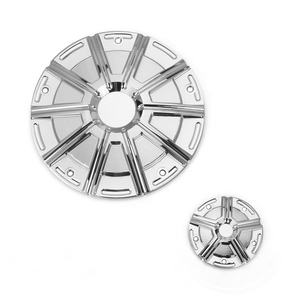 โครเมี่ยมCNC Gauge <span class=keywords><strong>Derby</strong></span>ครอบคลุมเวลาสําหรับHarley Twin Camแผนที่<span class=keywords><strong>King</strong></span> 06-15 Softailไขมันเด็กDynaกว้างGlide 10-17 - Product Image 1