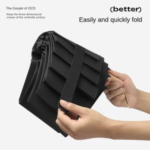 Innovador Paraguas Plegable de Tres Pliegues con Memoria de Forma, Fácil de Guardar, Ligero, Venta al por Mayor Directa de Fabricantes - Product Image 2