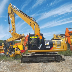 Excavadora de cadenas ORIGINAL 320D de 20 toneladas, USADA, con motor de alta calidad de fábrica, a bajo precio, en stock para la venta - Product Image 3