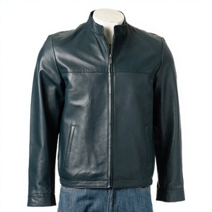 Manufacturer Custom Embossed <b>Leather</b> <b>Jacket</b> Vintage Varsity <b>Man</b> <b>Jackets</b> Oversized <b>Faux</b> <b>Leather</b> <b>Jacket</b> - Product Image 2