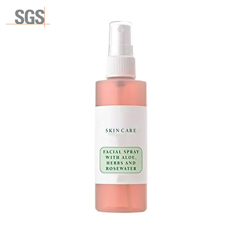 Amostra grátis hidratante refrescante pura água de rosas spray névoa facial todos os tipos de pele não irritante água de rosas