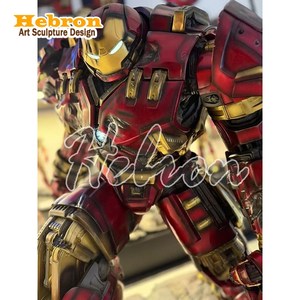 Statua Personalizzata in Resina e Fibra di Vetro di <span class=keywords><strong>Hulk</strong></span> Buster, Scultura Dipinta a Mano, Action Figure <span class=keywords><strong>Marvel</strong></span>, Statua di <span class=keywords><strong>Hulk</strong></span> in Resina - Product Image 2