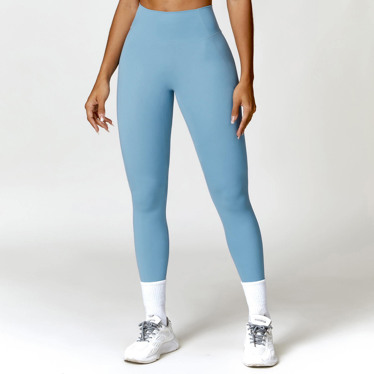 Blue leggings
