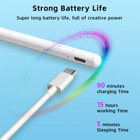 Stylo Présentateur Sans Fil Intelligent Rechargeable Numérique avec Fonction Microphone pour Tableau Blanc Tactile et Souris Gyroscopique