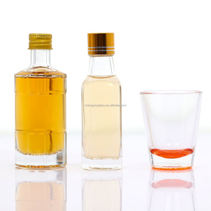 Bouteille en verre miniature pour liqueur, jus, tequila ou <span class=keywords><strong>vodka</strong></span>, avec bouchon en aluminium en spirale personnalisé, 100 ml - Product Image 6