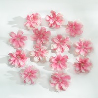 Têtes de fleurs artificielles en soie de couleurs mélangées en gros pour bricolage, fleurs pour toile de fond de mariage, mur de fleurs, décoration de fête, OEM
