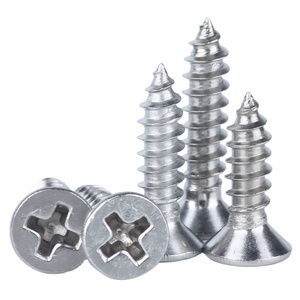 Vite autofilettante a testa svasata Phillips in <span class=keywords><strong>acciaio</strong></span> inossidabile 304/316 vite in lamiera a testa piatta A2-70 - Product Image 1