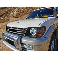 Gobison Grille de pare-chocs avant pour TOYOTA Prado 1996-2002 Grille