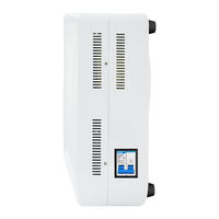 Stabilisateur de tension automatique mural SVC série SVB 2000VA/8KW avec écran LCD, large plage d'entrée 90-260V, monophasé AC
