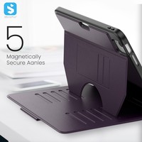 Cuir PU d'affaires de haute qualité avec support pour IPAD 10.2 7th 8th 9th pro 10.5 air 3 10.5