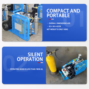 <span class=keywords><strong>Compresseur</strong></span> d'air électrique haute pression 20MPa-30MPa <span class=keywords><strong>pour</strong></span> SCBA, <span class=keywords><strong>compresseur</strong></span> d'air portable - Product Image 1