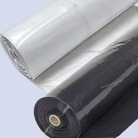 Film PE de construction robuste - Bâche de protection imperméable et résistante aux déchirures pour chantier