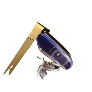 Lunettes de lecture Anti-lumière bleue 1 paire, <span class=keywords><strong>verres</strong></span> en résine haute définition pour hommes et femmes et personnes âgées, monture métallique - Product Image 4