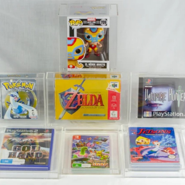 All Video Game Acrylic Display Case