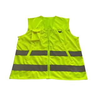 เสื้อกั๊กทำงานผู้ชาย CITICITY แบบหลายกระเป๋า สะท้อนแสง ระบายอากาศได้ดี มีซิป เสื้อกั๊กนิรภัยแบบตาข่าย สั่งทำได้ - Product Image 3
