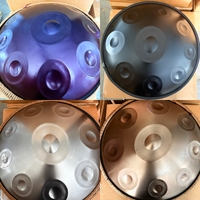 22Inch Stainless Steel Handpan Drum 9 Notes Instrument with Case and Stand
