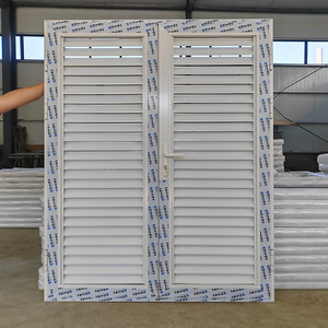 Porte d'entrée battante en aluminium à <span class=keywords><strong>double</strong></span> <span class=keywords><strong>vitrage</strong></span> sur mesure, <span class=keywords><strong>prix</strong></span> usine - Product Image 4