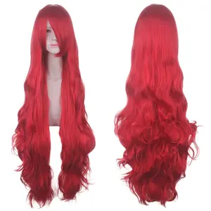 Peluca sintética de cabello corto liso Bob para mujer, peluca de Cosplay femenina de 39 pulgadas, con flequillo, azul, dorado, rojo, negro, blanco, púrpura, Rosa, Verde y marrón, 100cm